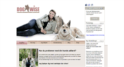 Desktop Screenshot of dogwise.dk
